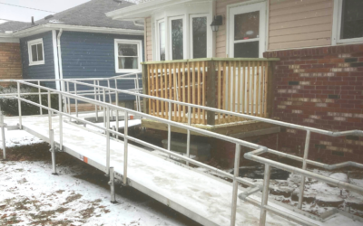 Habitat, VFW Provide Ramp for Local Veteran